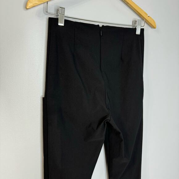 Athleta Wander Slim Ankle pants side pockets Black Stretch Crepe Women's 2 - Picture 7 of 10